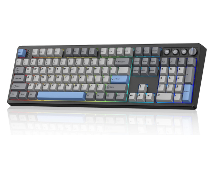 Klawiatura Kisnt KN104 Czarna RGB